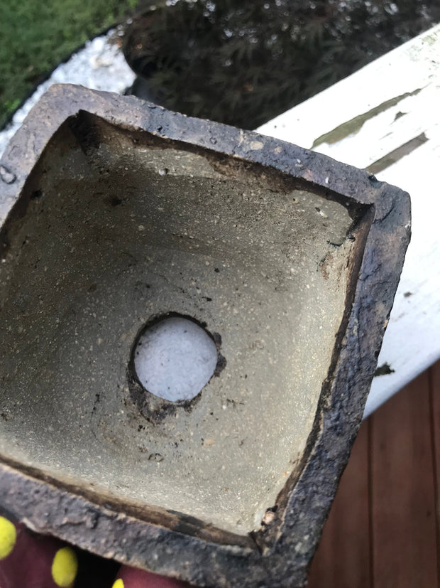 Unique one of a kind Handmade Clay planter for succulents. Plant is NOT included