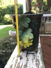 Premium Unique one of a kind Hand Made Clay planter with drainage hole for succulents. Plant is NOT included